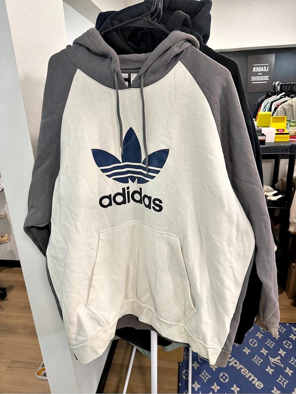 adidas Color Block Hoodie Size xxl